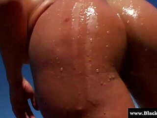 Hey Krissy Lynn, how's that BBC deepthroat feel outdoors with those big tits?