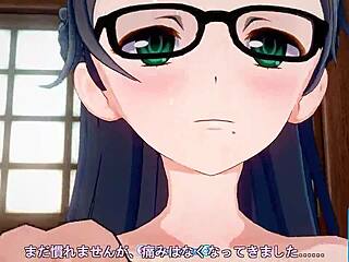 Koikatsu Sunshine Megane Jimi Joshi Taimen Zaichi