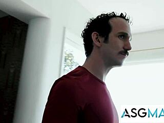 Greg McKeon discovers gay fun with his buddy's stepbrother at disruptivefilms.