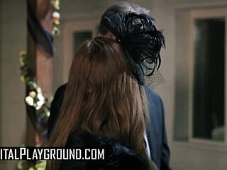 Ashley Lane and Kimmy Granger Suck Marcus London in Uninvited Scene