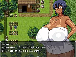 Tanned Girl Natsuki In Hentai Game Ep 4 Plump Curvy Body