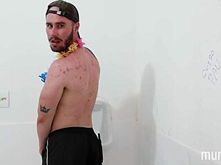 big cocks in the bathroom scene.