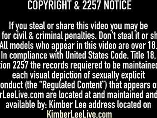 young kimber lee in a performance scene