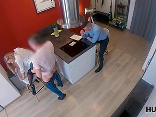 hunt4k, she’s rocking tight outfits and sexy lingerie while showing off her skills