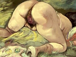 retro vintage erotic cartoons