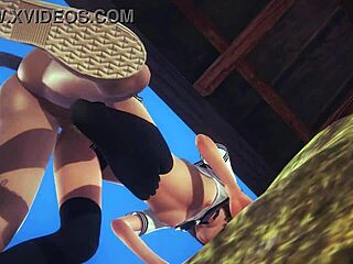 hentai uncensored, mia jerkin’ off n’ gettin’ creampied!