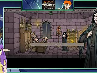 女巫训练师银色第三部分，女巫遇到怪物