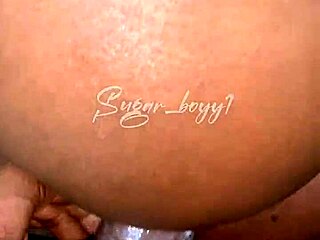 ebony milf takes big black cock in missionary