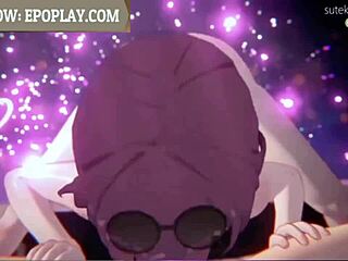 big ass animation with huge tits brunette pussy anime hentai cartoon