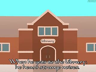 Library Secrets Unfold with Tomni in Steamy Cartoon Action