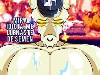 Boyfriend adores Tabi in Friday Night Funkin