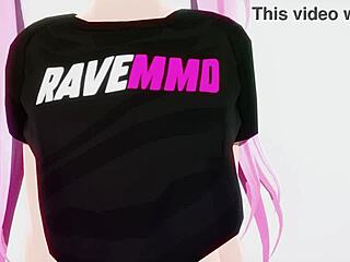 Bratty Anime Girl Overpowered by Massive Interracial Action.