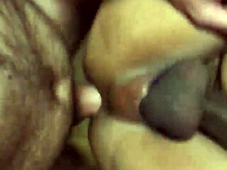 Eating that big black cock bareback?