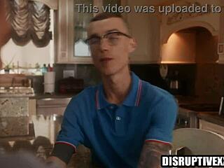 Widower engages in gay sex with an unusual friend