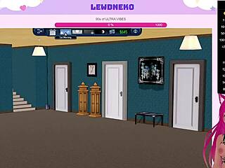 와, Vtuber Lewdneko가 Harem Hotel 22편에서 대박!