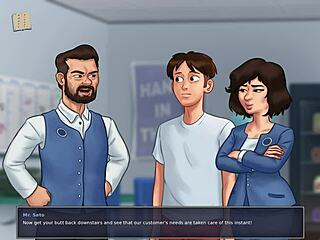 Summertime saga 171 with big cock action.