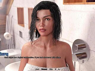 Horny Stepbro Catches Busty Stepsister in Shower - 3D Hentai