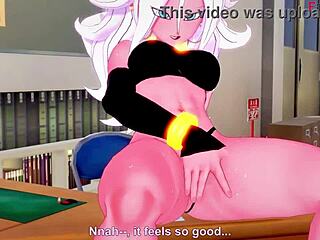 android 21 transformed in dragon ball zex sheer fantasy