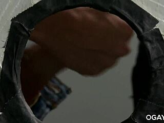 yo, just had a wild gay gloryhole fuck in the toilet tonight