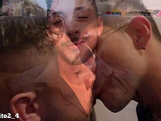 Ryan Ross 和 Mike Bebecito 下班后在热辣会话中互相口交