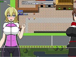 Lány festi az egész testét, tinta lemegy esőben flash kerékpározás 2. rész 7.