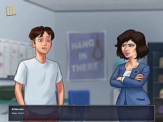 Summertime saga 171 with big cock action.