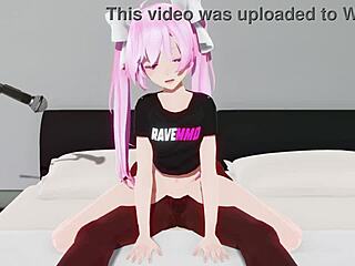 Bratty Anime Girl Overpowered by Massive Interracial Action.