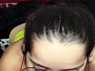 Just out of the shower and White Moon's already sucking me off for a facial