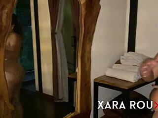 Does My Stepmom Teach Me Outdoor Pussy Cleaning?