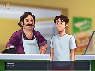 夏日传说70本子游戏，动漫风格冒险