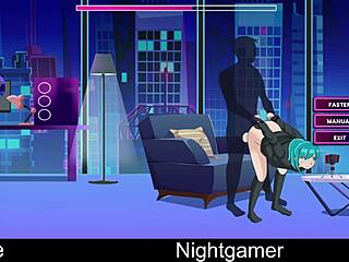 Nightgamer features cute girlfriend and friend.
