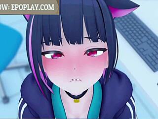 Kyouyama Kazusa de Blue Archive en una Aventura Excitante!