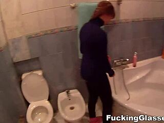 Alice Gets Fucked Hard In Glasses!