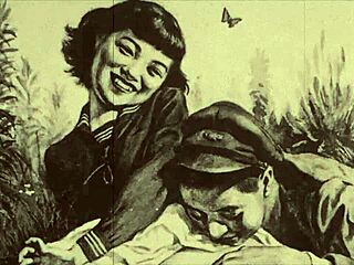 Oye, mira esta ilustración erótica vintage de hace tiempo!