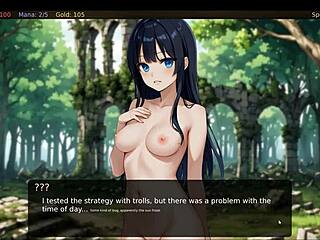 Magic reward hentai game ep 1 angel pussy makes him cum in seconds