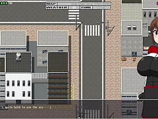 Chica pinta cuerpo entero tinta sale con lluvia flash ciclismo 2 parte 7