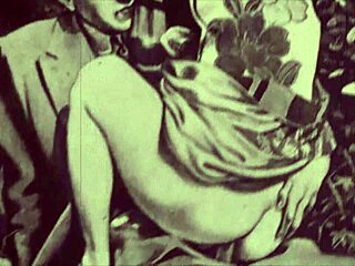 Oye, mira esta ilustración erótica vintage de hace tiempo!