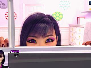 Double penetration and deepthroat action in Photo Hunt gameplay part 19