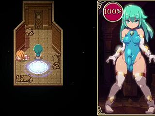 Mage Kanade's futa loses control with toy.