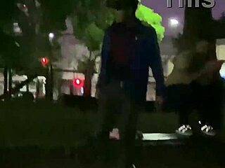 Teen Gets Naked Outdoors Publicly