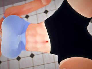 Chi's steamy workout turns into wild banging with huge assets.