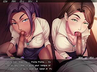 milf housewife blows german group creampie in anime hentai