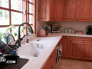 Harmony Wonder practices stepsister pocket pussy teasingly