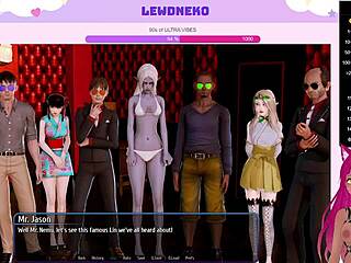 Wow, Vtuber Lewdneko rocks Harem Hotel Part 22!