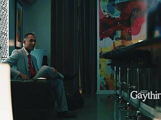 Late night, straight men turn gay with Dillon Diaz.