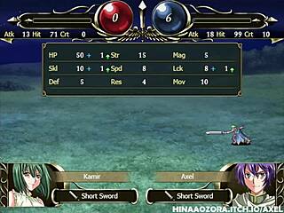 Axel explores erotic anime hentai worlds with intense scenes