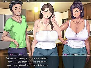 milf housewife blows german group creampie in anime hentai