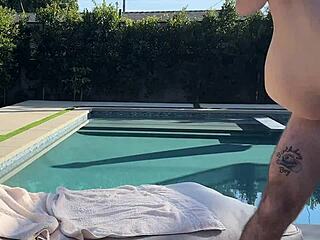 Fucking My Boss's Daughter by His Pool