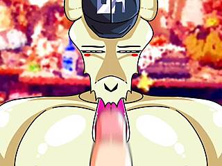 Boyfriend adores Tabi in Friday Night Funkin