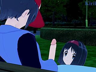 Iris and Erika's Wild Sex in Pokémon Hentai